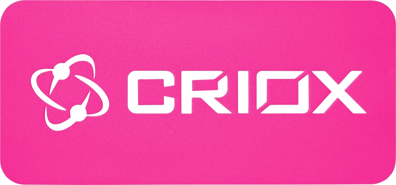 Criox Логтип Рожевий