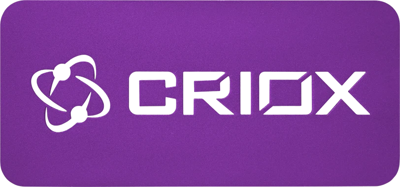 Criox Логтип Фіолетовий
