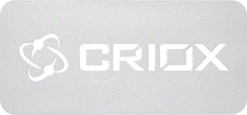 Criox Логтип Білий